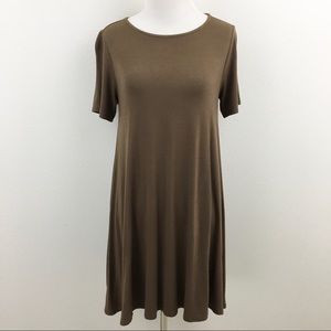 Hourglass Lilly | Brown Dress